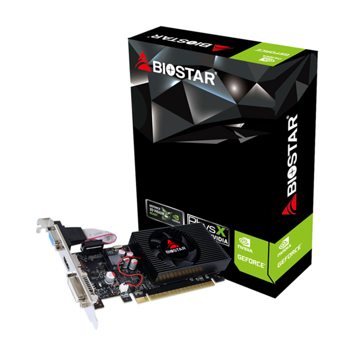 کارت گرافیک BIOSTAR GEFORCE GT730 2GB 128Bit DDR3