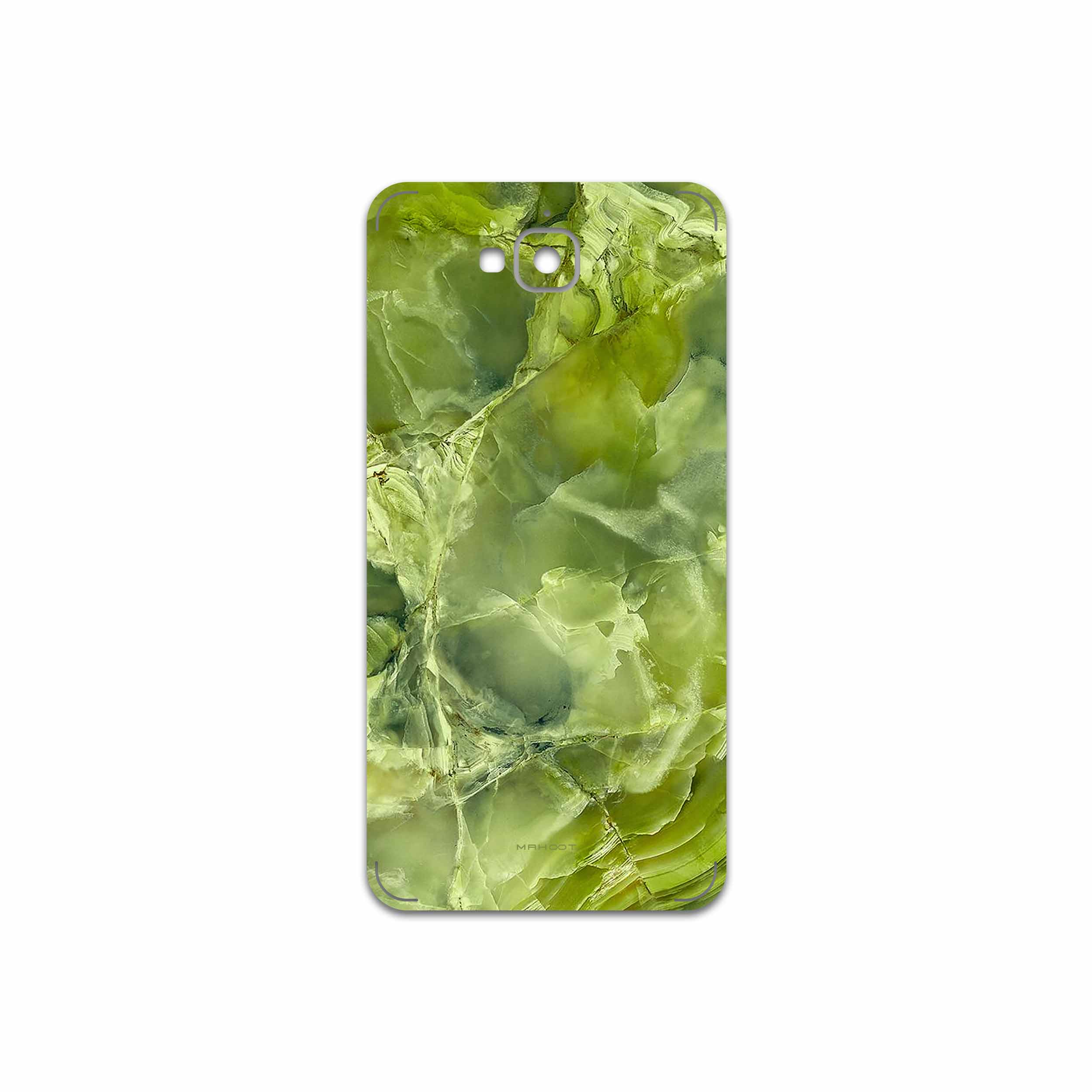 برچسب پوششی ماهوت مدل Green Crystal Marble مناسب برای گوشی موبایل هوآوی Y6 Pro