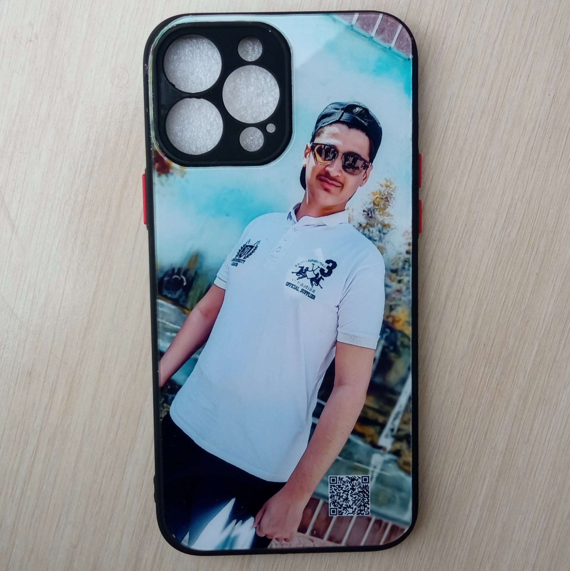 قاب گوشی آیفون13پرومکس با چاپ عکس دلخواه شما 