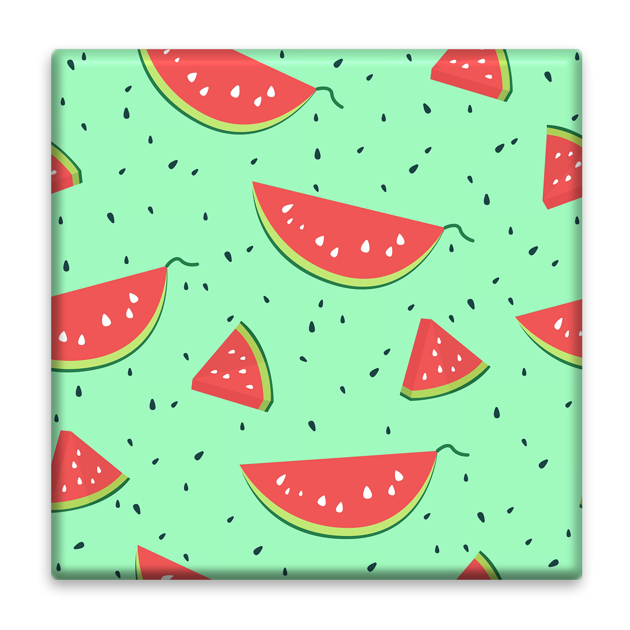 زیر لیوانی  مدل هندوانه کد    3933569_2226