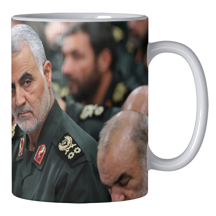 ماگ طرح  سردار سلیمانی مدل 020