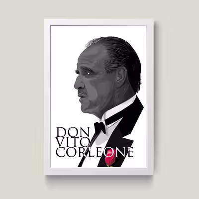 تابلو مدل پدرخوانده Godfather کد S0628-w