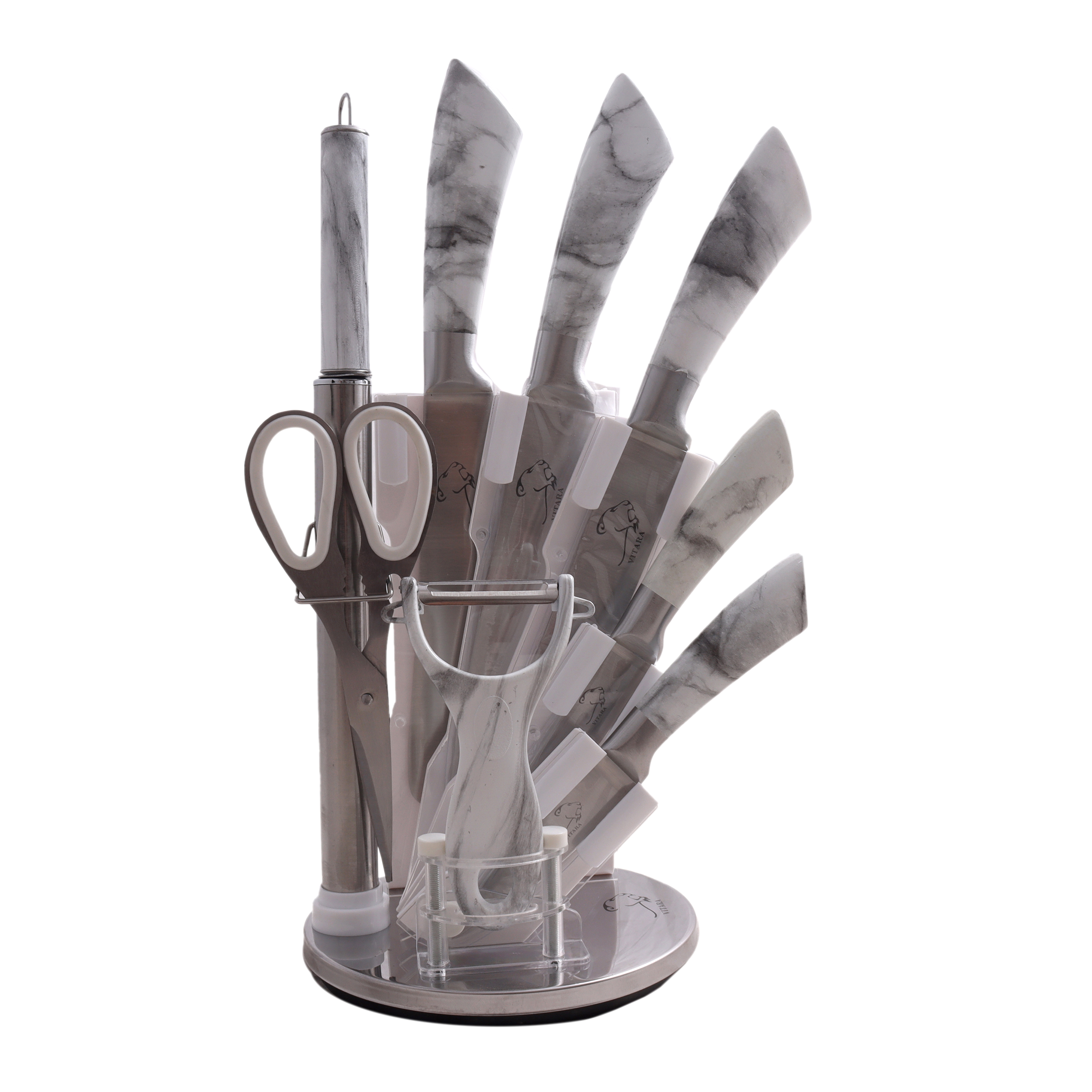 سرویس چاقو آشپزخانه 9 پارچه ویتارا کد BDL3810