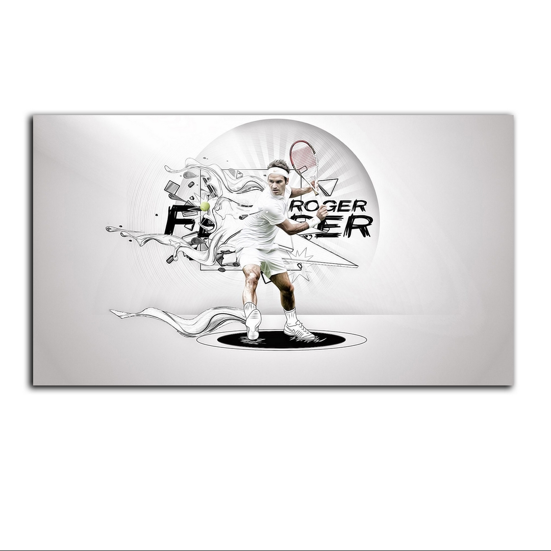 تابلو شاسی بکلیت طرح تنیسور راجر فدرر مدل SH-S7194