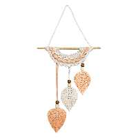 آویز بافتنی مدل مکرومه  MacHang557