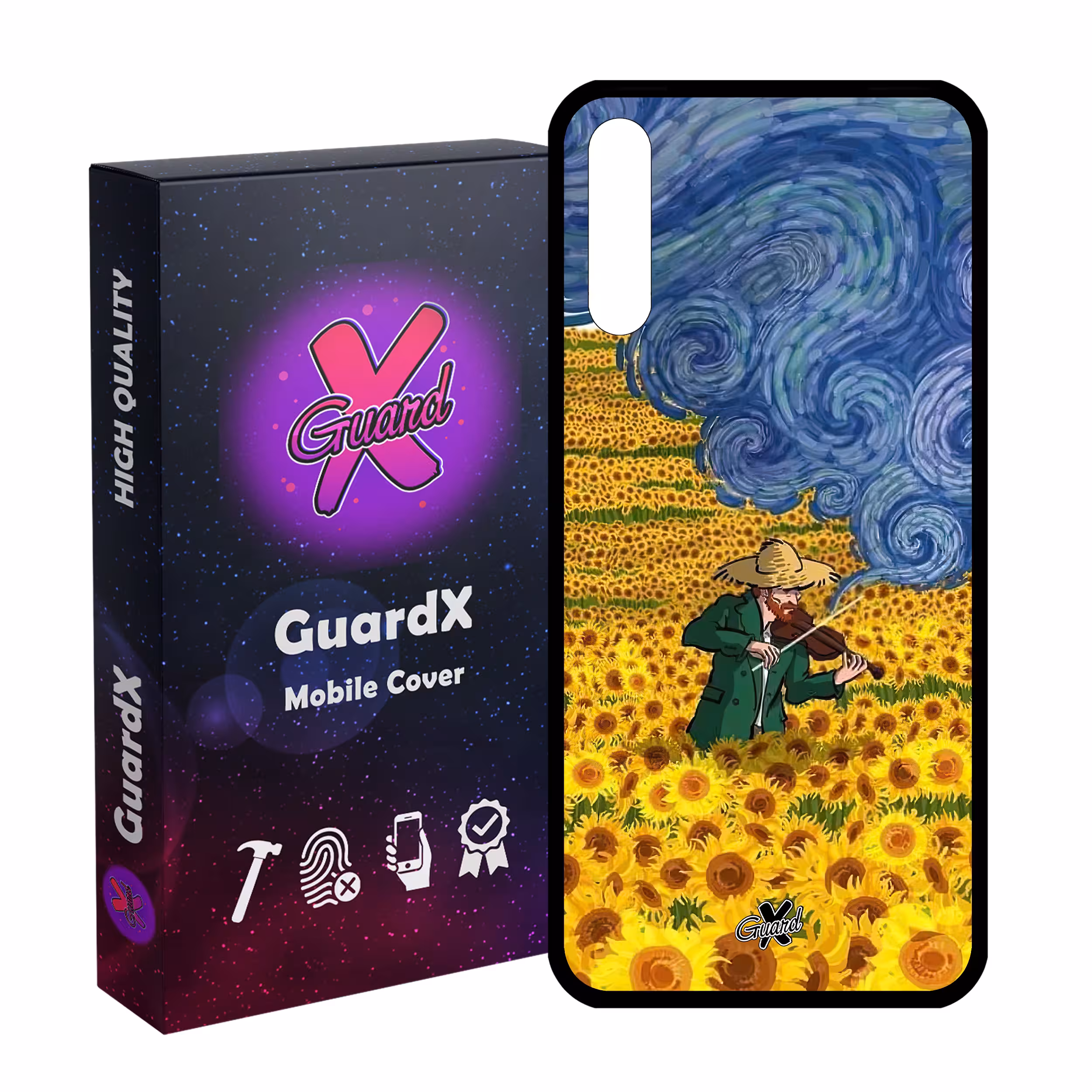 کاور گارد ایکس طرح Art مدل Glass10580 مناسب برای گوشی موبایل آنر 9X/9X Pro/Y9S/P SMART Pro 2019