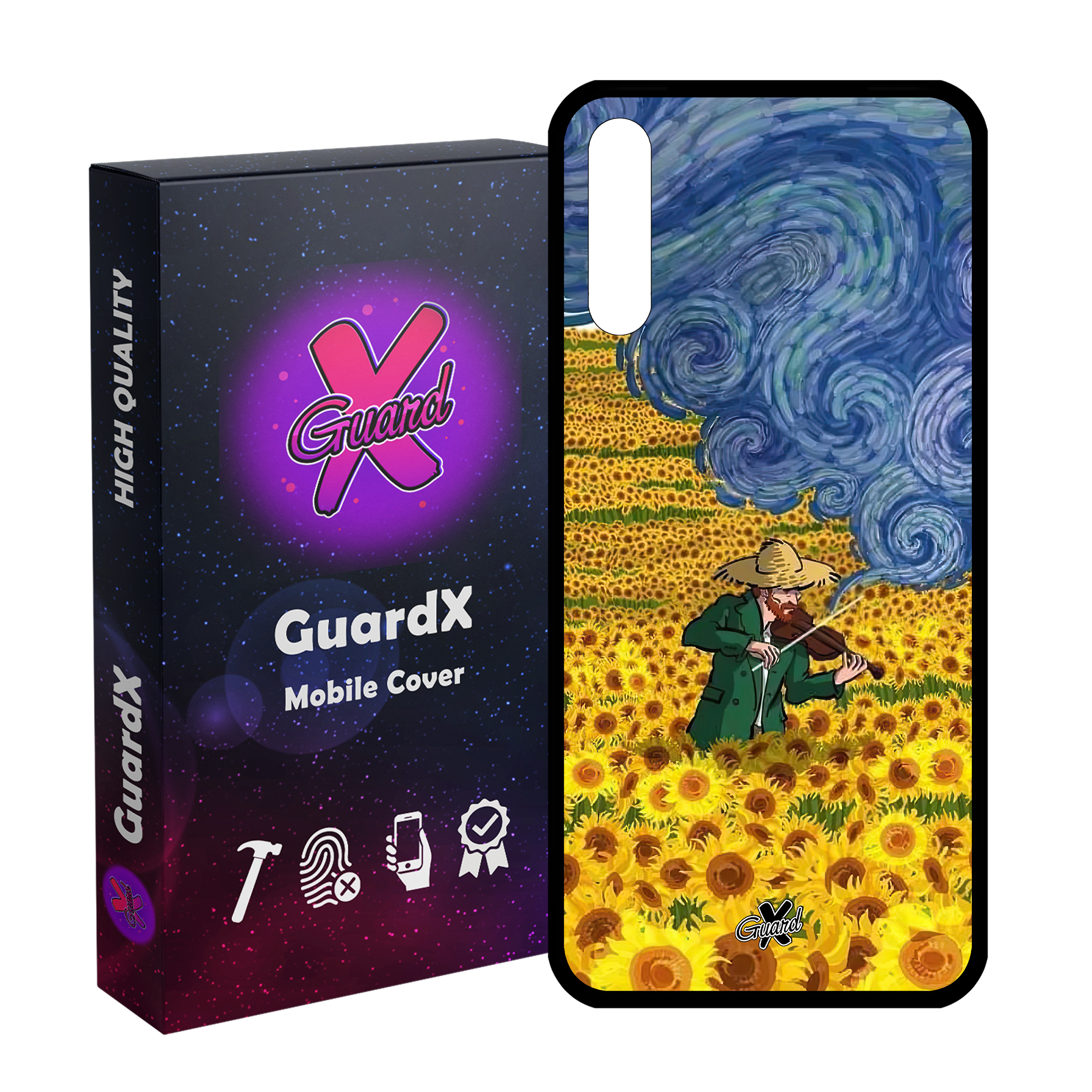 کاور گارد ایکس طرح Art مدل Glass10580 مناسب برای گوشی موبایل آنر 9X/9X Pro/Y9S/P SMART Pro 2019