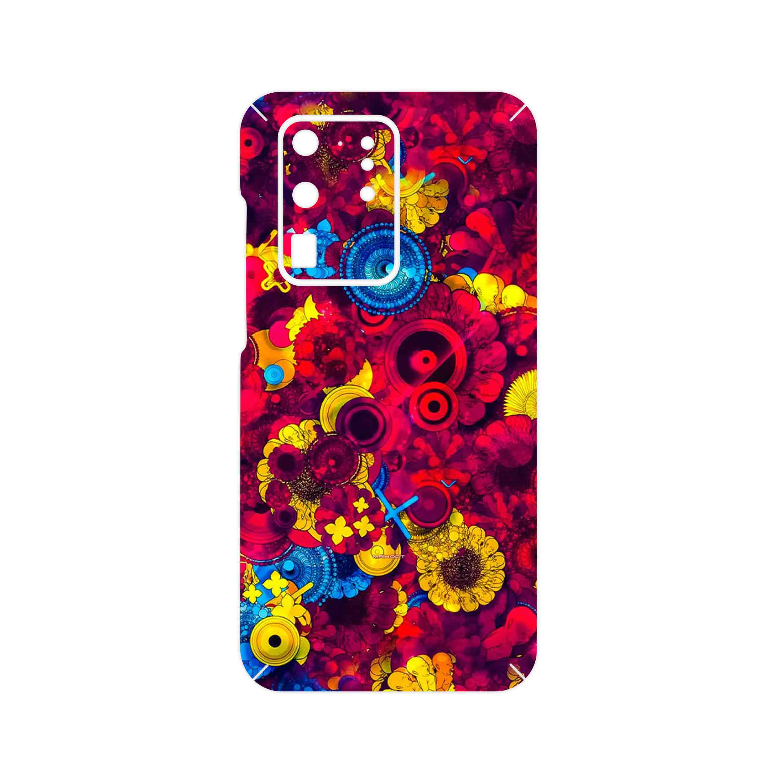 برچسب پوششی ماهوت مدل Vector Flower Garden Digital Art مناسب برای گوشی موبایل سامسونگ Galaxy S20 Ultra