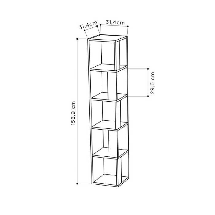 کتابخانه مدل 160