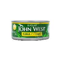 کنسرو ماهی تن در روغن آفتابگردان 145 گرم جان وست - john west