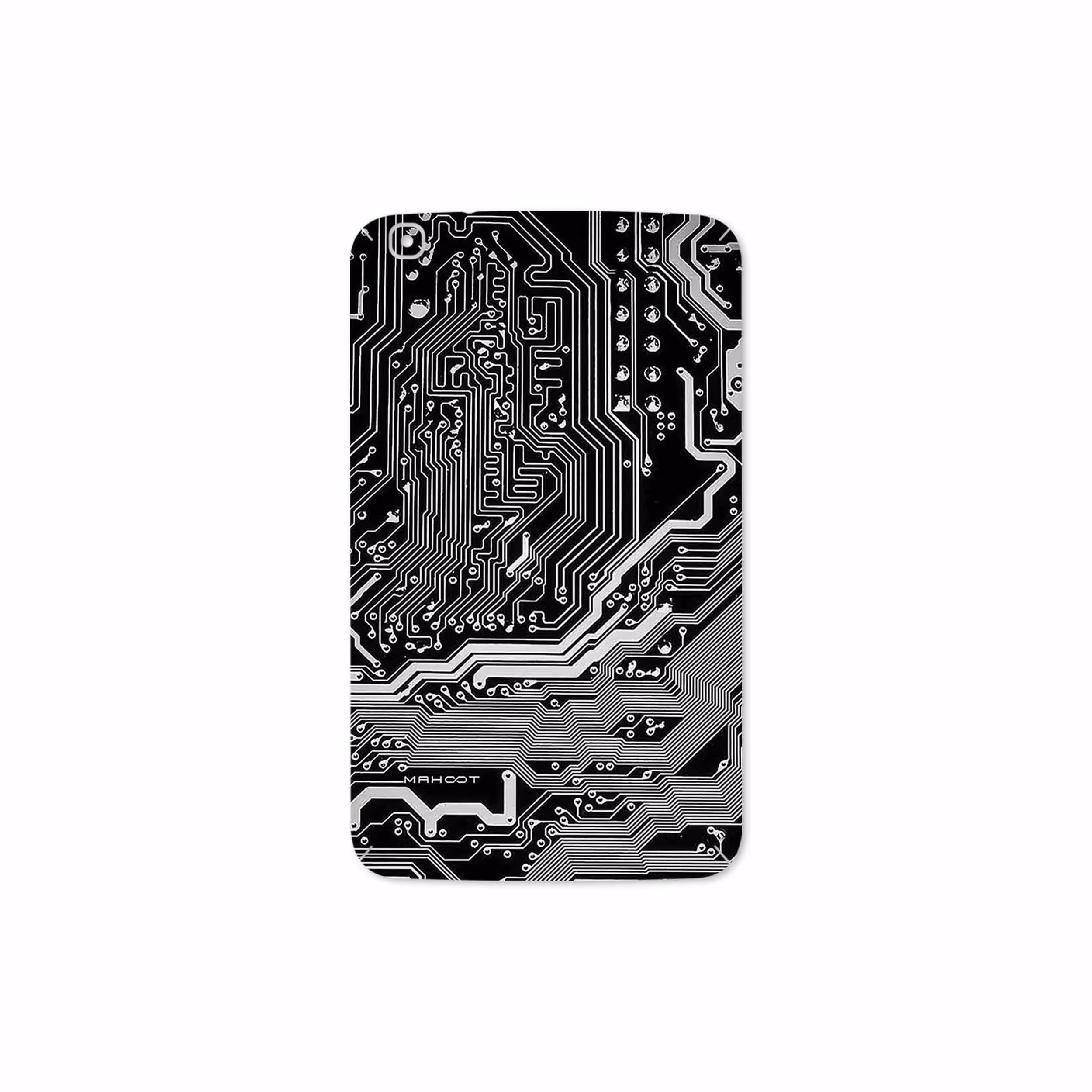 برچسب پوششی ماهوت مدل Black Printed Circuit Board مناسب برای تبلت سامسونگ Galaxy Tab 3 8.0 2013 T315