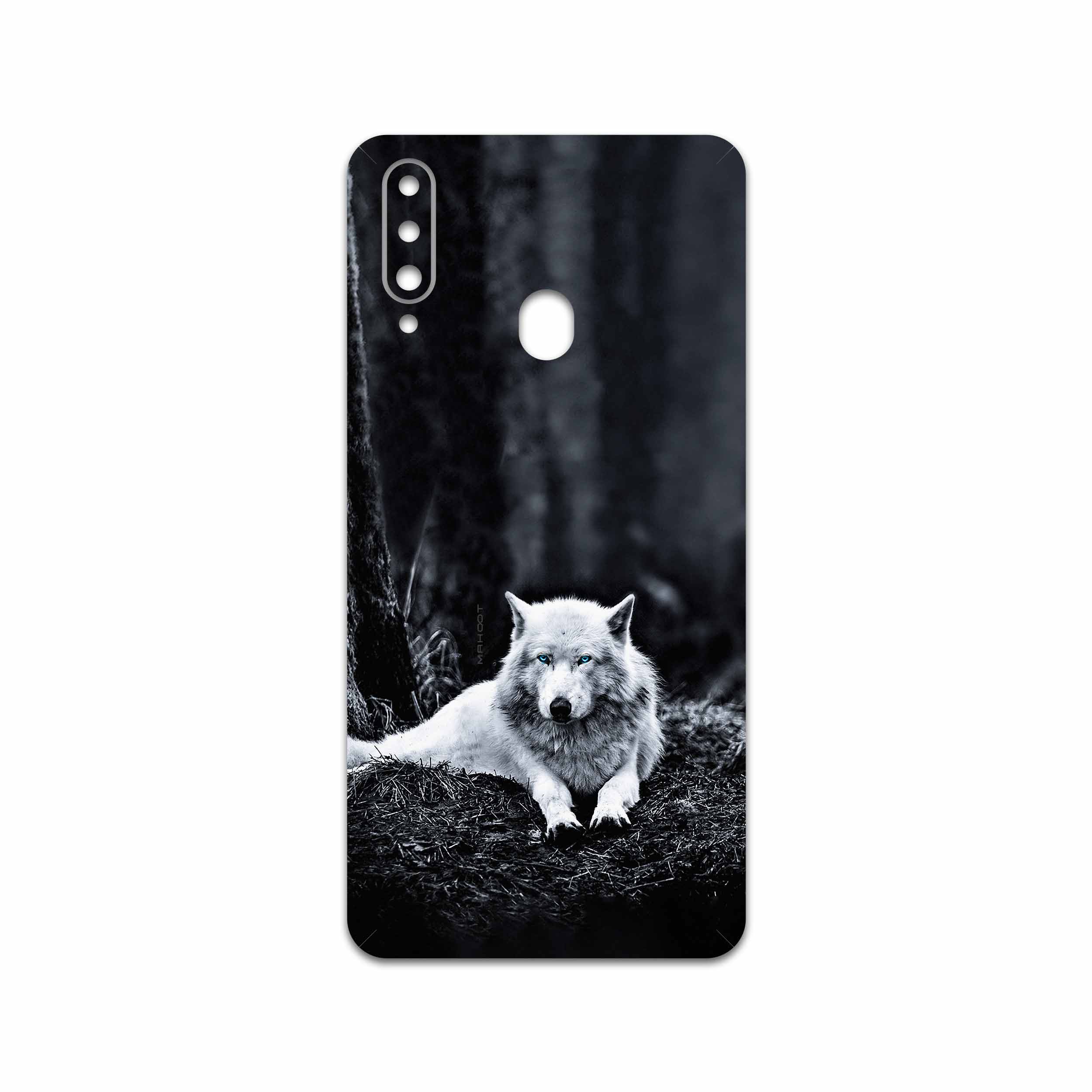 برچسب پوششی ماهوت مدل Dire Wolf مناسب برای گوشی موبایل سامسونگ Galaxy A20s