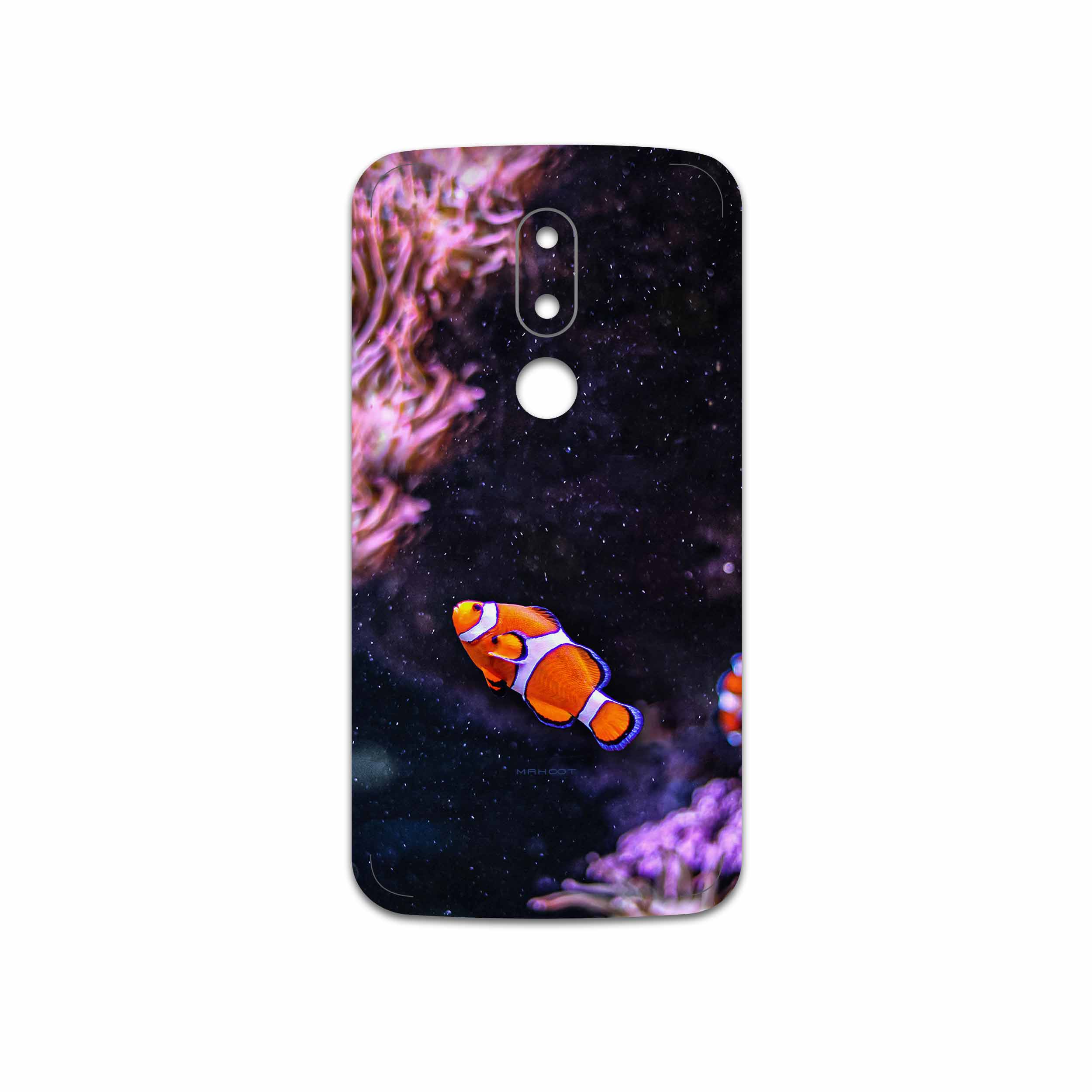 برچسب پوششی ماهوت مدل Clownfish مناسب برای گوشی موبایل موتورولا Moto M