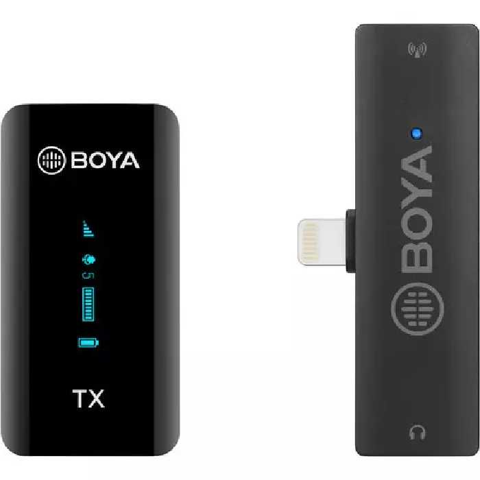 میکروفن یقه ای بیسیم بویا BOYA BY-XM6-S3 برای ios خرید | قیمت - اگزیف
