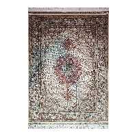 فرش دستباف یک و نیم متری طرح ماهی مدل AA 