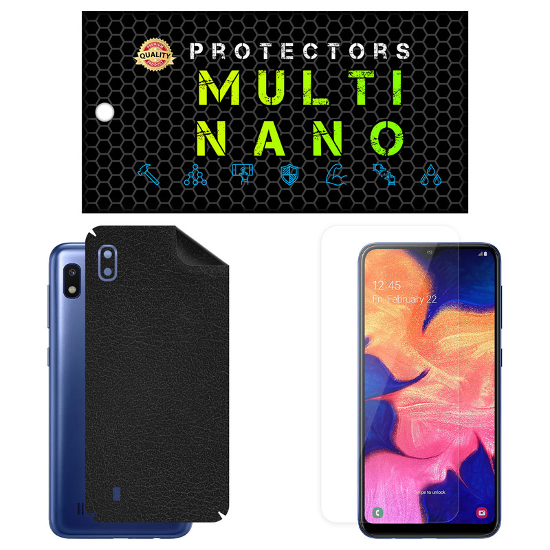 محافظ صفحه نمایش مولتی نانو مدل X-SFL مناسب برای گوشی موبایل سامسونگ Galaxy A10 به همراه برچسب پوششی | کالا برتری