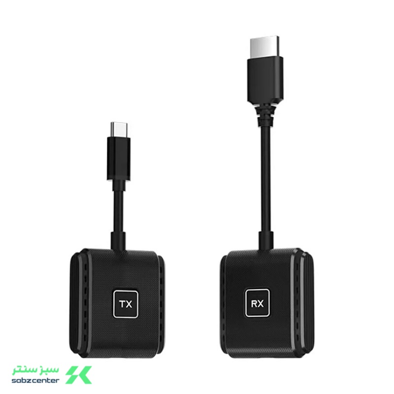 دانگل بی‌سیمHD میرااسکرین مدل Transmitter Receiver kIT USB-C CHD01