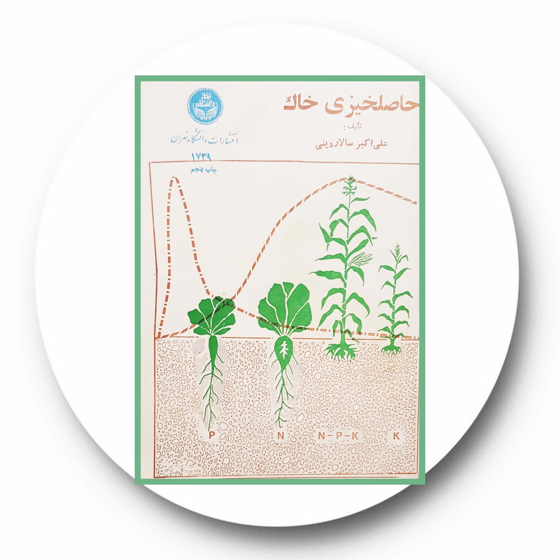 کتاب حاصلخیزی خاک - خرید با تخفیف چهل درصد از کتاب دایره قهوه ای -