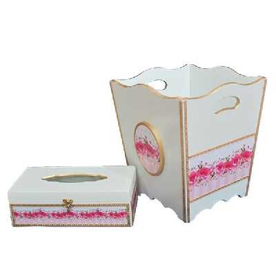 سطل و جعبه دستمال کاغذی مدل Sdj21