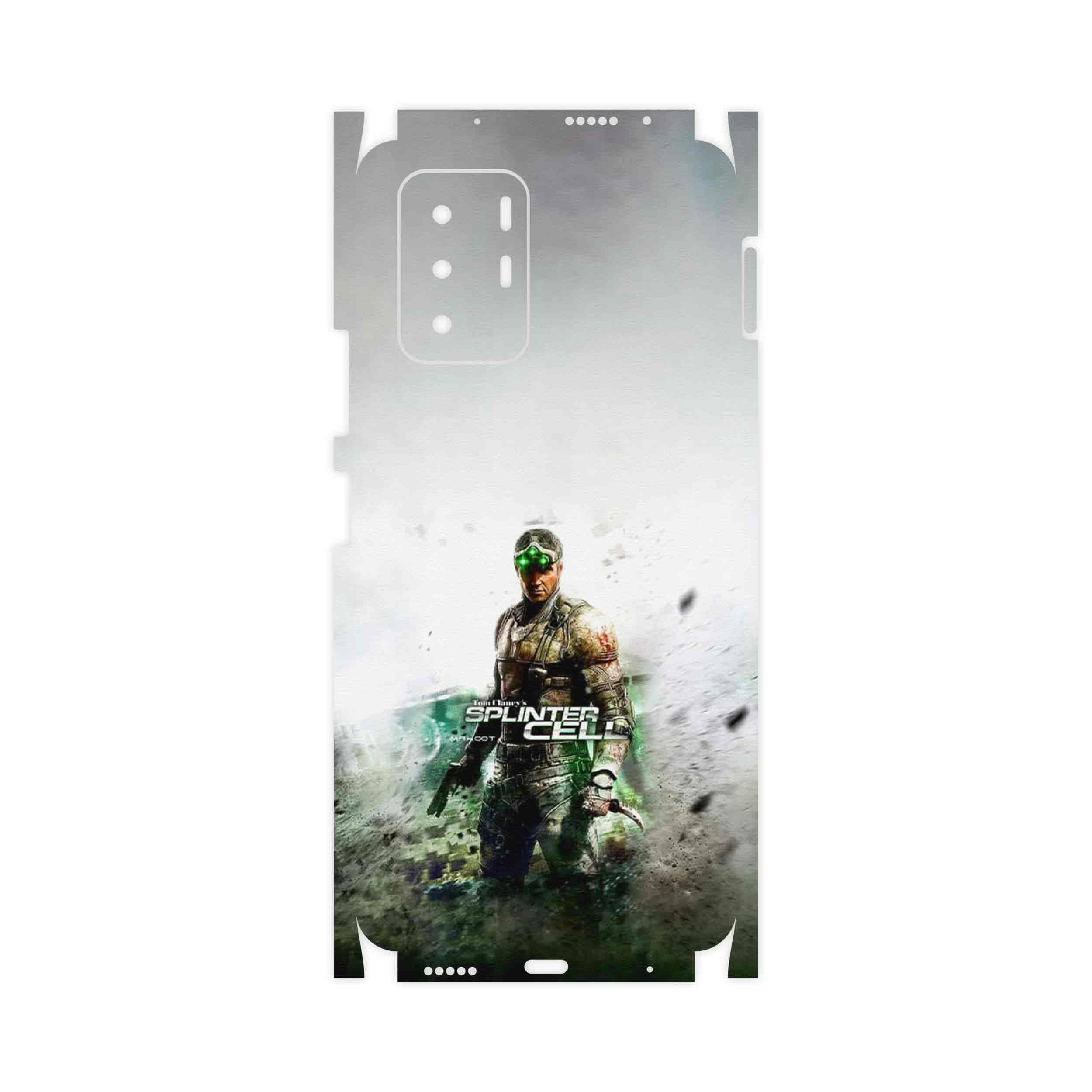 برچسب پوششی ماهوت مدل splintercell Game Series-FullSkin مناسب برای گوشی موبایل شیائومی Redmi Note 10 Pro (China)