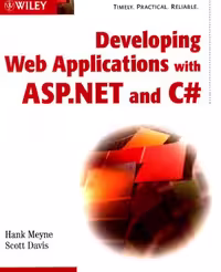 خرید و دانلود نسخه کامل کتاب Developing Web Applications with ASP.NET and C#