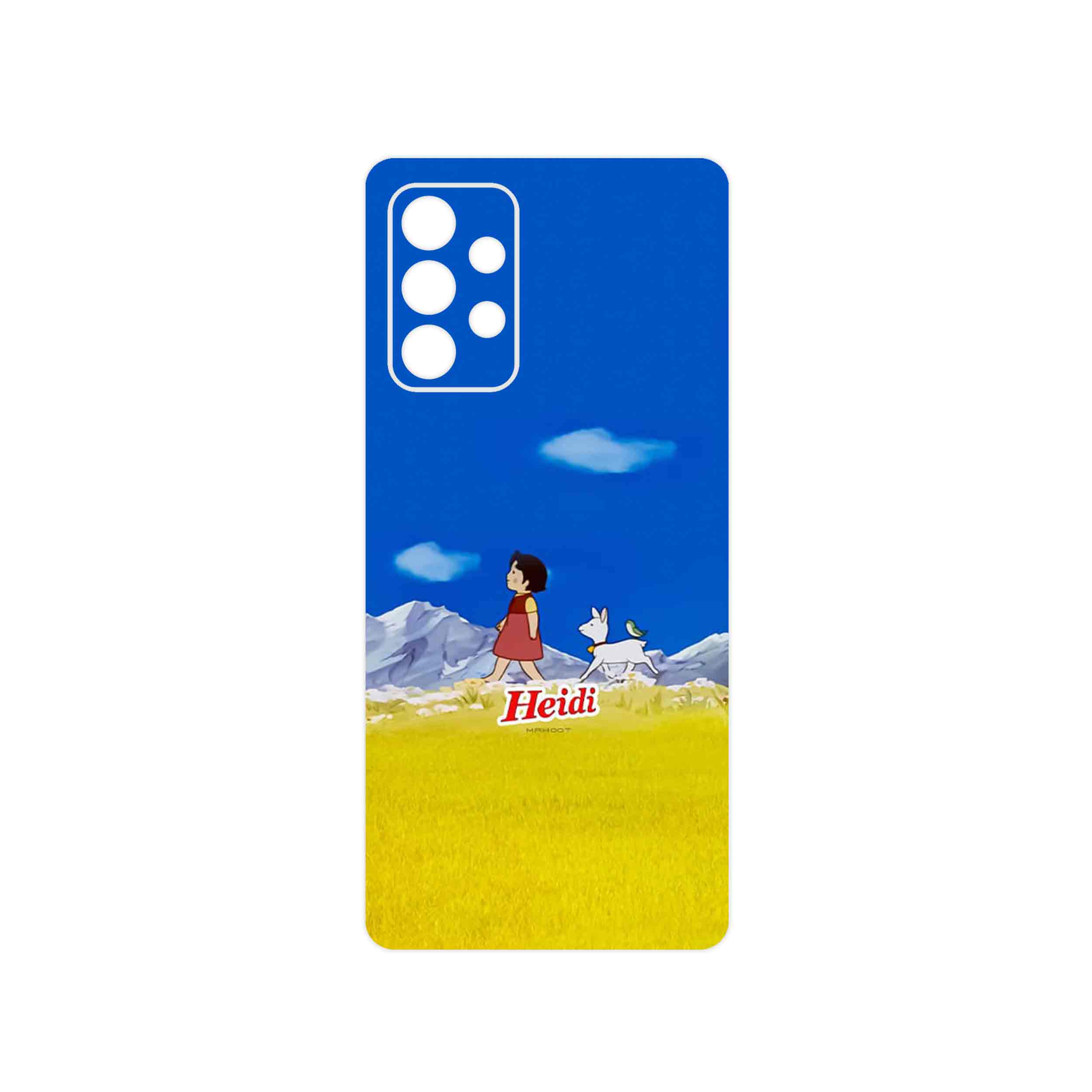 برچسب پوششی ماهوت مدل Heidi Girl of the Alps مناسب برای گوشی موبایل سامسونگ Galaxy A52s 5G
