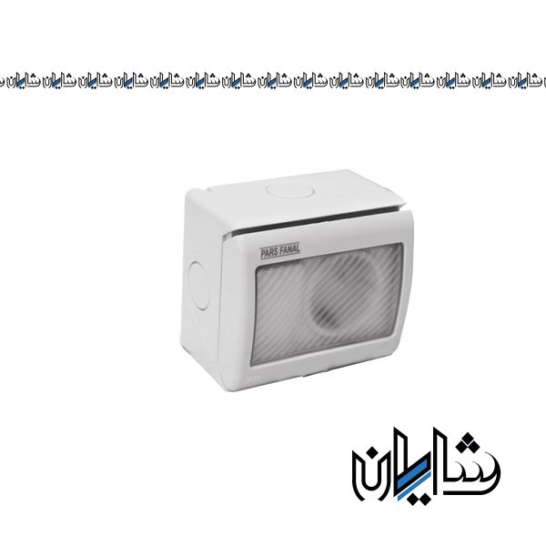 کلید تک پل پریز روکار واترپروف پارس فانال مدل PF-1GSTS16A