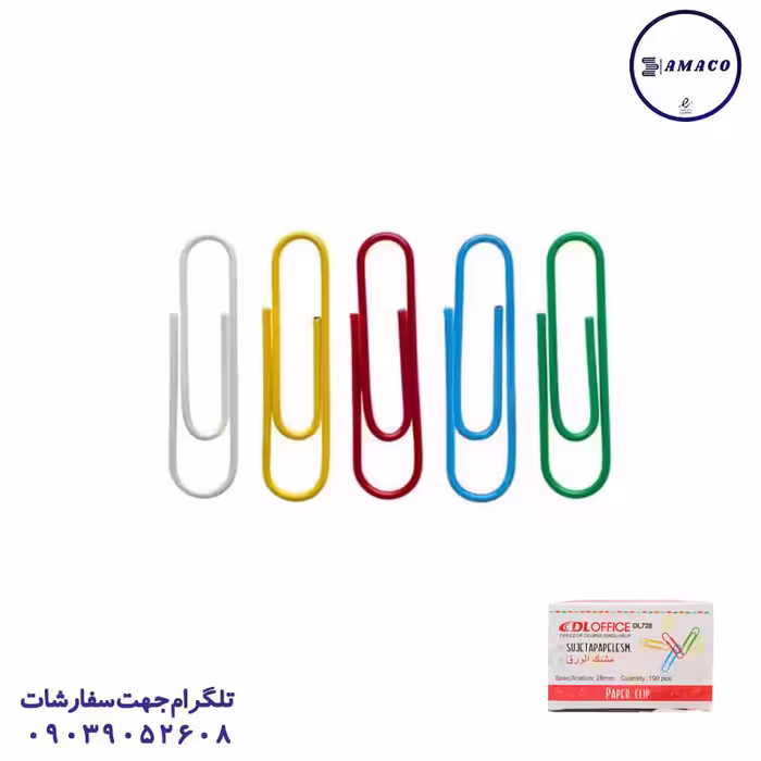 کلیپس 28 میل رنگی 728 DL