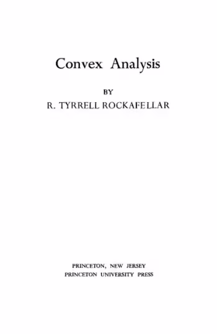 خرید و دانلود نسخه کامل کتاب Convex analysis