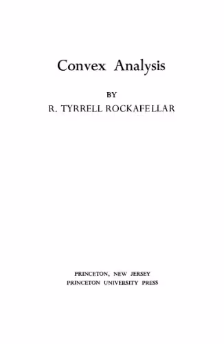 خرید و دانلود نسخه کامل کتاب Convex analysis