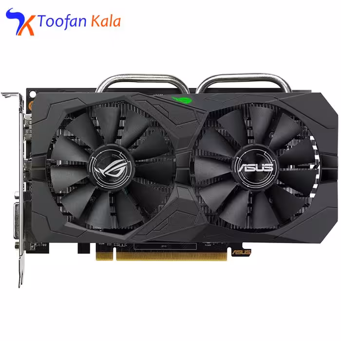 کارت گرافیک ایسوس مدل ROG STRIX RX 560 O4G Gaming