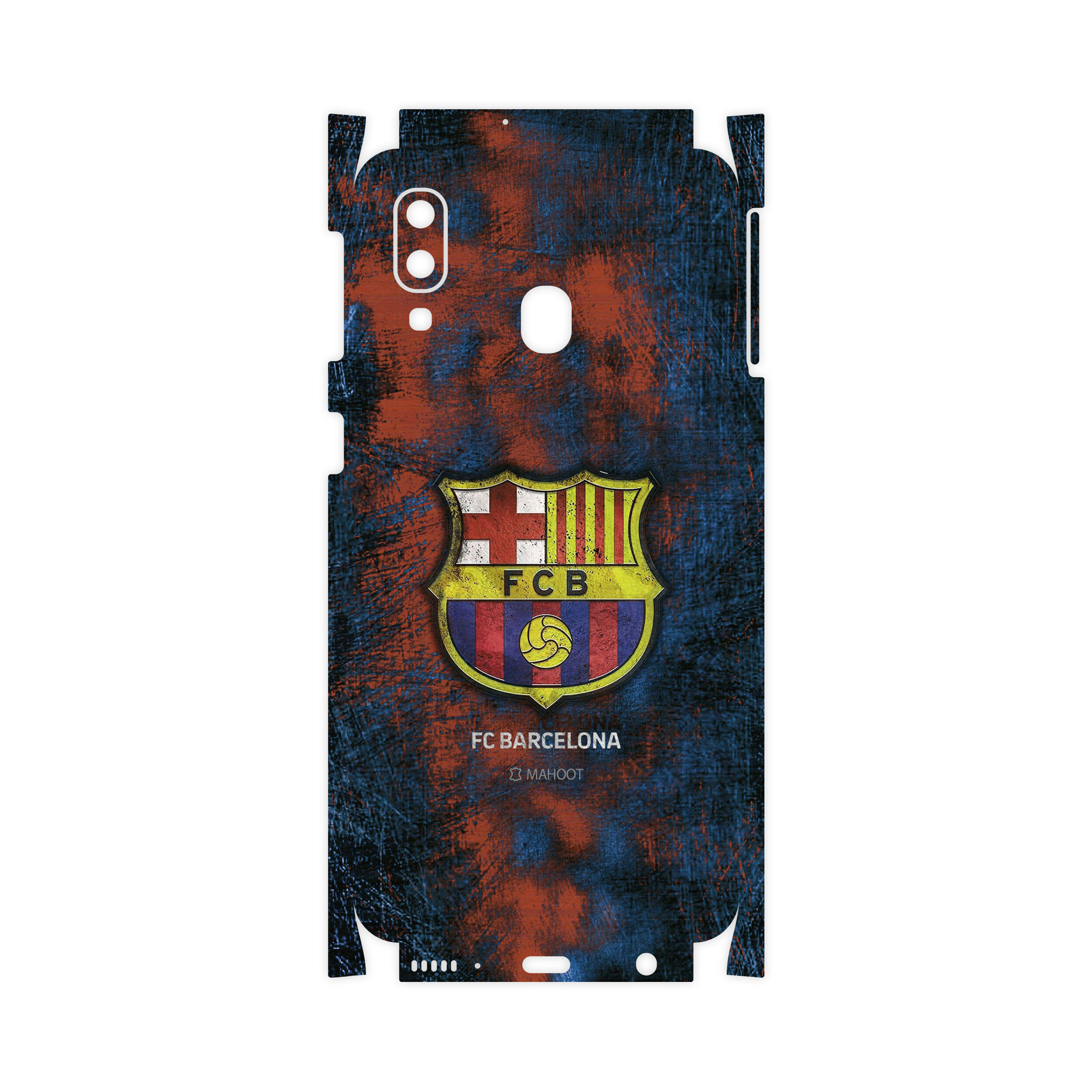 برچسب پوششی ماهوت مدل BARCELONA-FC-2-FullSkin مناسب برای گوشی موبایل سامسونگ Galaxy A40