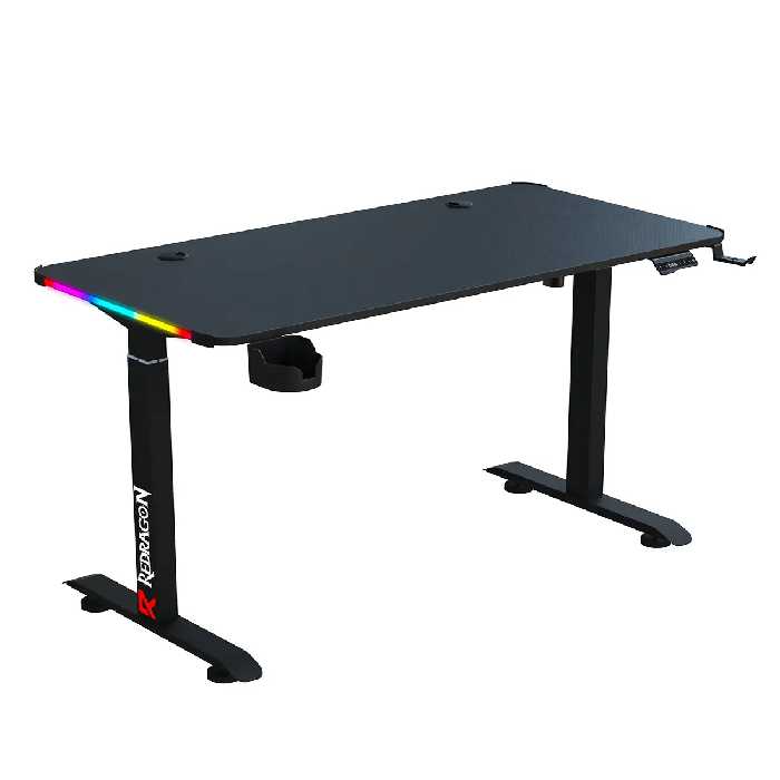 میز گیمینگ موتور دار ردراگون GD-3330-S RGB | تنظیم ارتفاع، طراحی حرفه‌ای 120cm، نورپردازی RGB