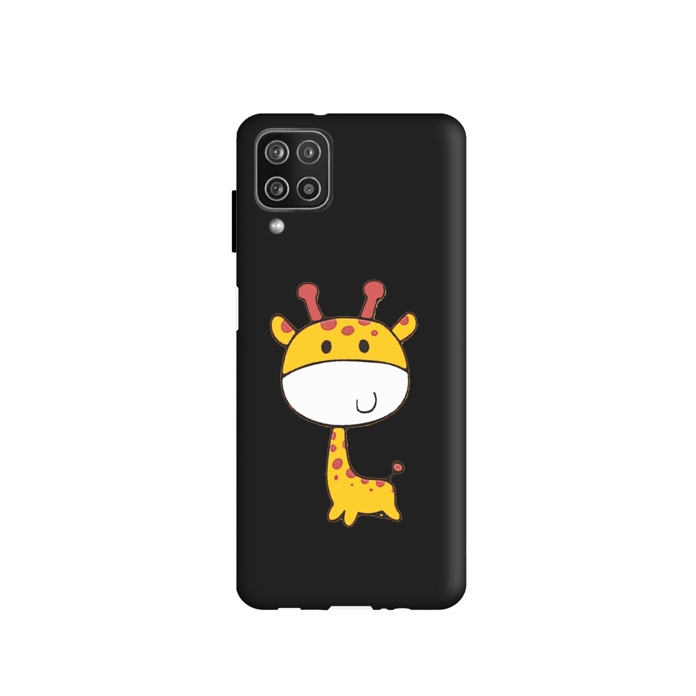 کاور طرح زرافه دخترانه کد 313 مناسب برای گوشی موبایل سامسونگ Galaxy A12