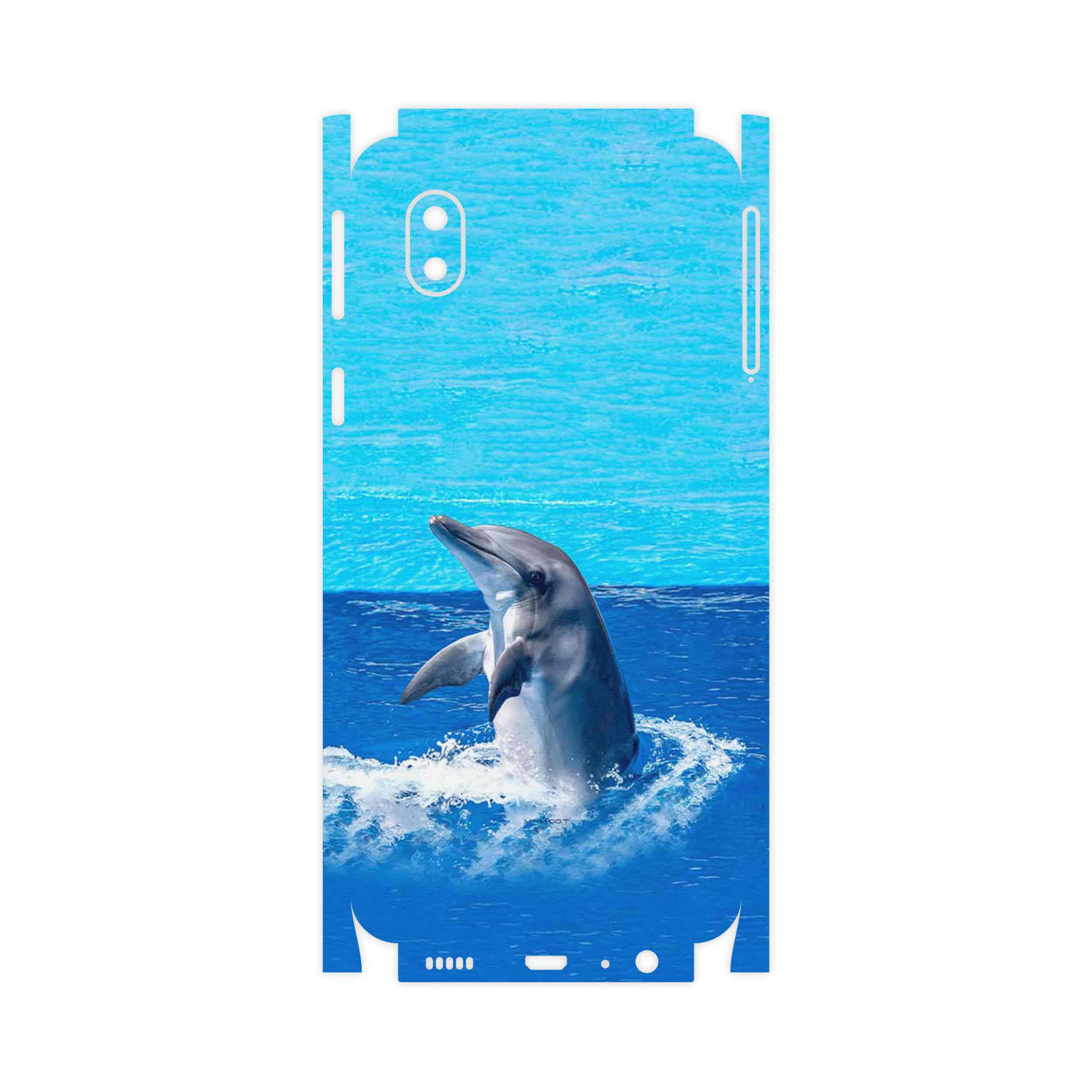 برچسب پوششی ماهوت مدل Dolphin-FullSkin مناسب برای گوشی موبایل سامسونگ Galaxy A01 Core
