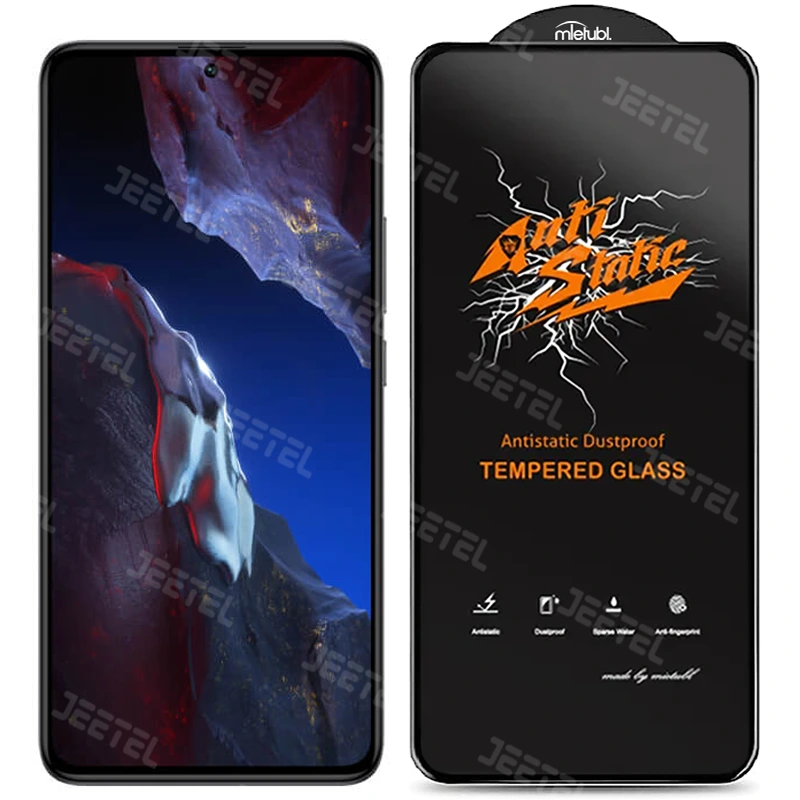 محافظ صفحه نمایش گوشی Xiaomi Poco F5 Pro آنتی استاتیک اورجینال (Mietubl)