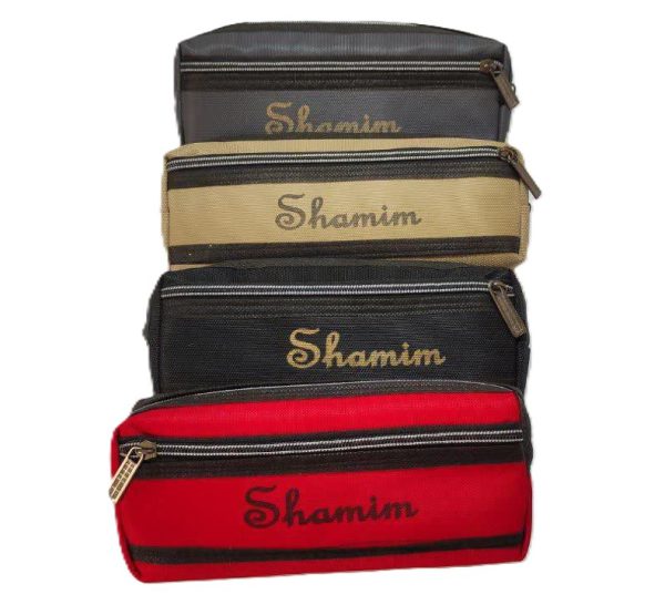 جامدادی چرم 3 زیپ اقتصادی عمده