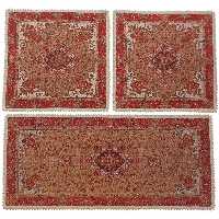 ست سه تکه رومیزی ترمه کد TRSETE3