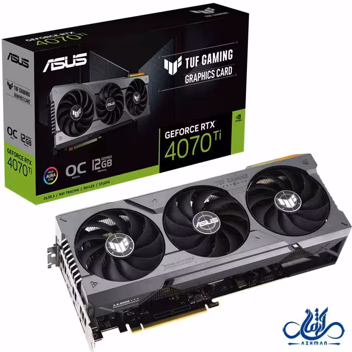 کارت گرافیک ایسوس TUF Gaming GeForce RTX 4070 Ti 12GB GDDR6X OC