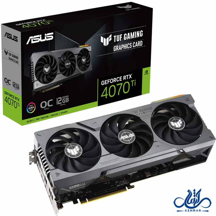 کارت گرافیک ایسوس TUF Gaming GeForce RTX 4070 Ti 12GB GDDR6X OC