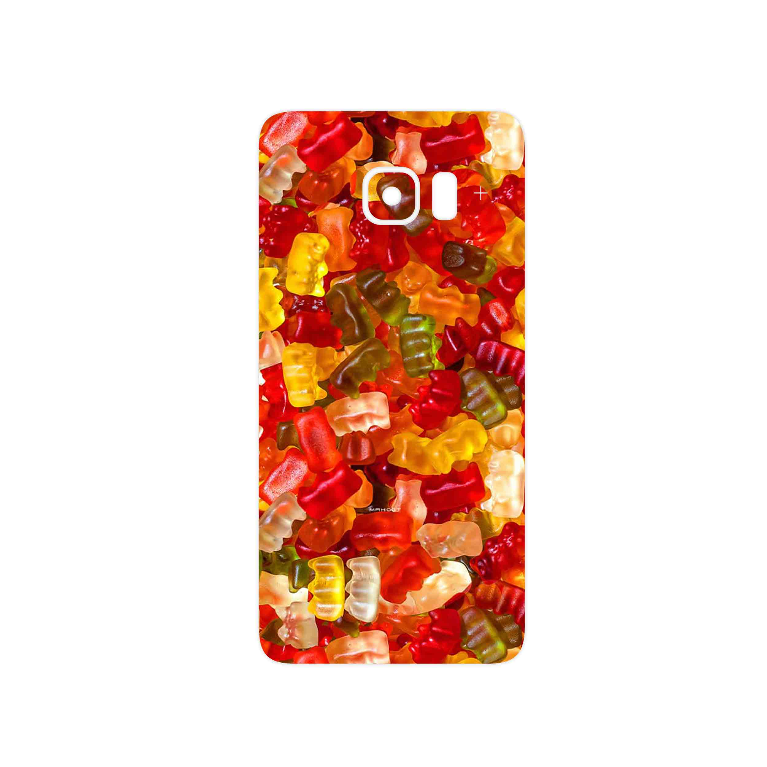 برچسب پوششی ماهوت مدل Gummi candy 1 مناسب برای گوشی موبایل سامسونگ Galaxy S6 Edge Plus