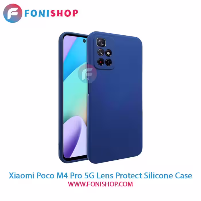 قاب سیلیکونی محافظ لنزدار گوشی شیائومی Xiaomi Poco M4 Pro 5G