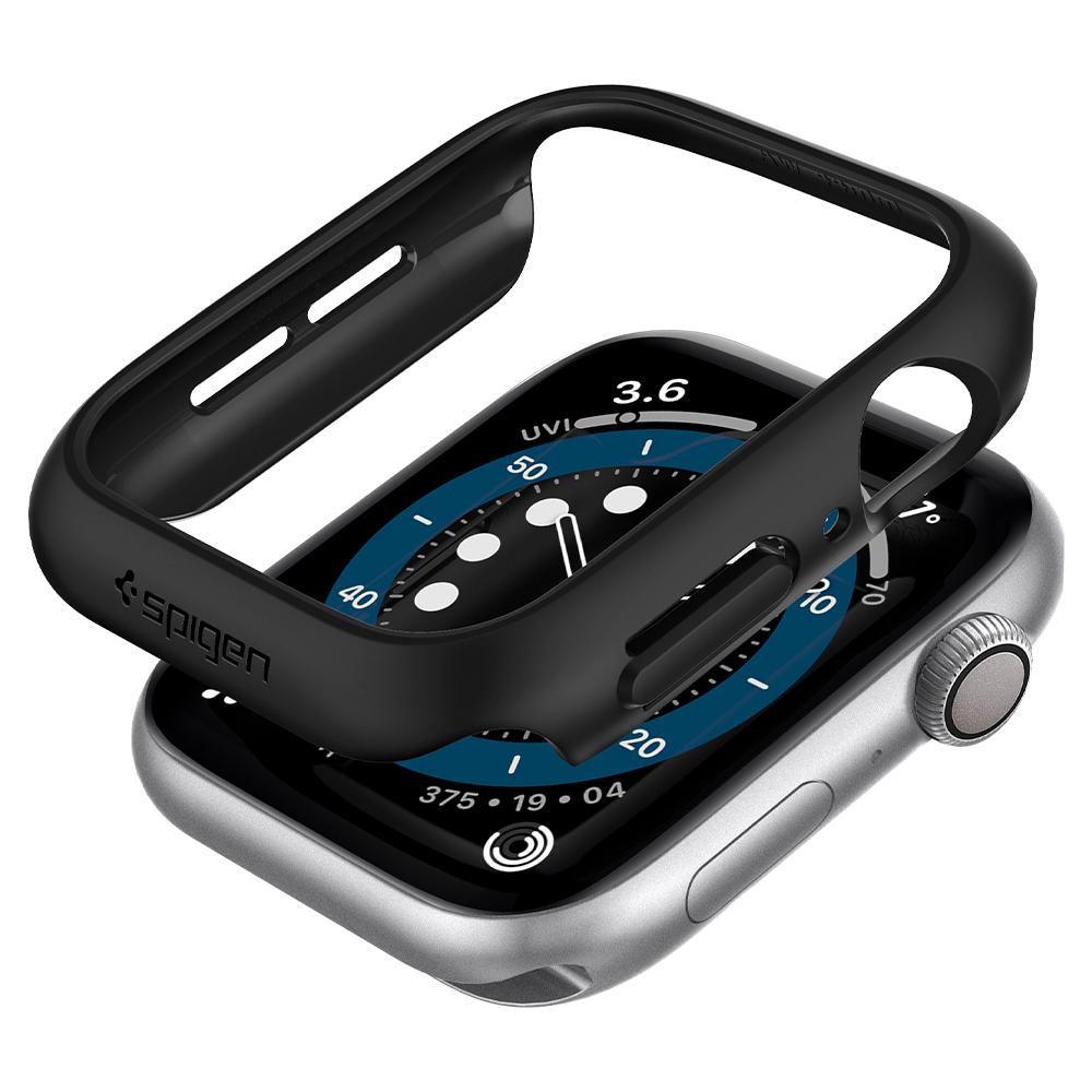 ارسال فوری   کاور اسپیگن Thin Fit اپل واچ Series 4/5/6/SE 44mm