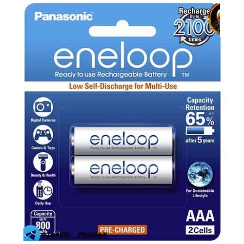 باتری نیم قلم شارژری Panasonic eneloop