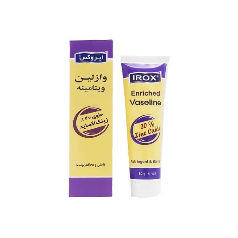 کرم وازلین ویتامینه ایروکس 80 گرمی