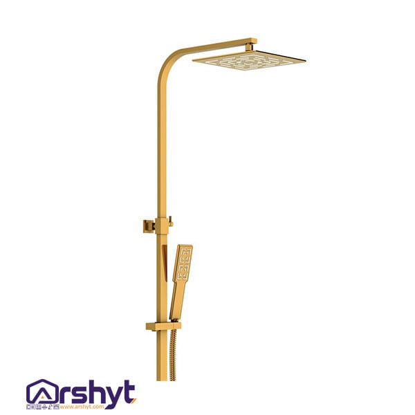 علم دوش شودر مدل بارانیا طلا - لوازم خانه و آشپزخانه آرشیت