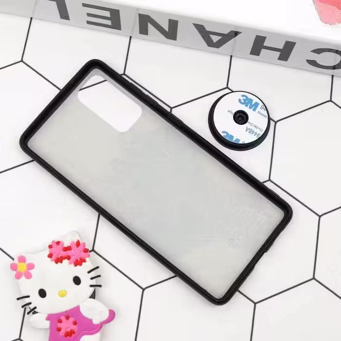 کاور طرح دخترانه کد 233 مناسب برای گوشی موبایل سامسونگ Galaxy S20 FE به همراه پاپ سوکت