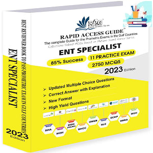 ENT Specialist Exam Book Prometric Questions MCQ 2023