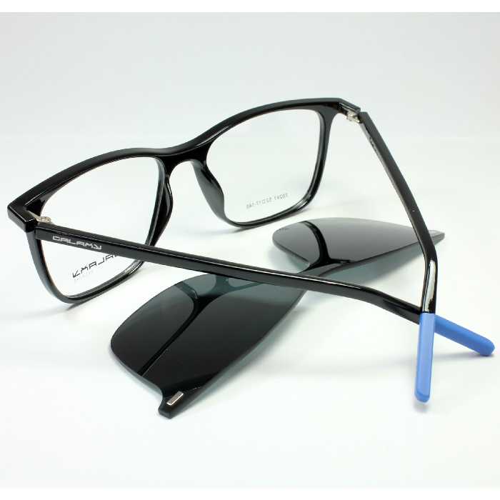 فریم عینک طبی گلکسی مدل 70241 به همراه کاور آفتابی