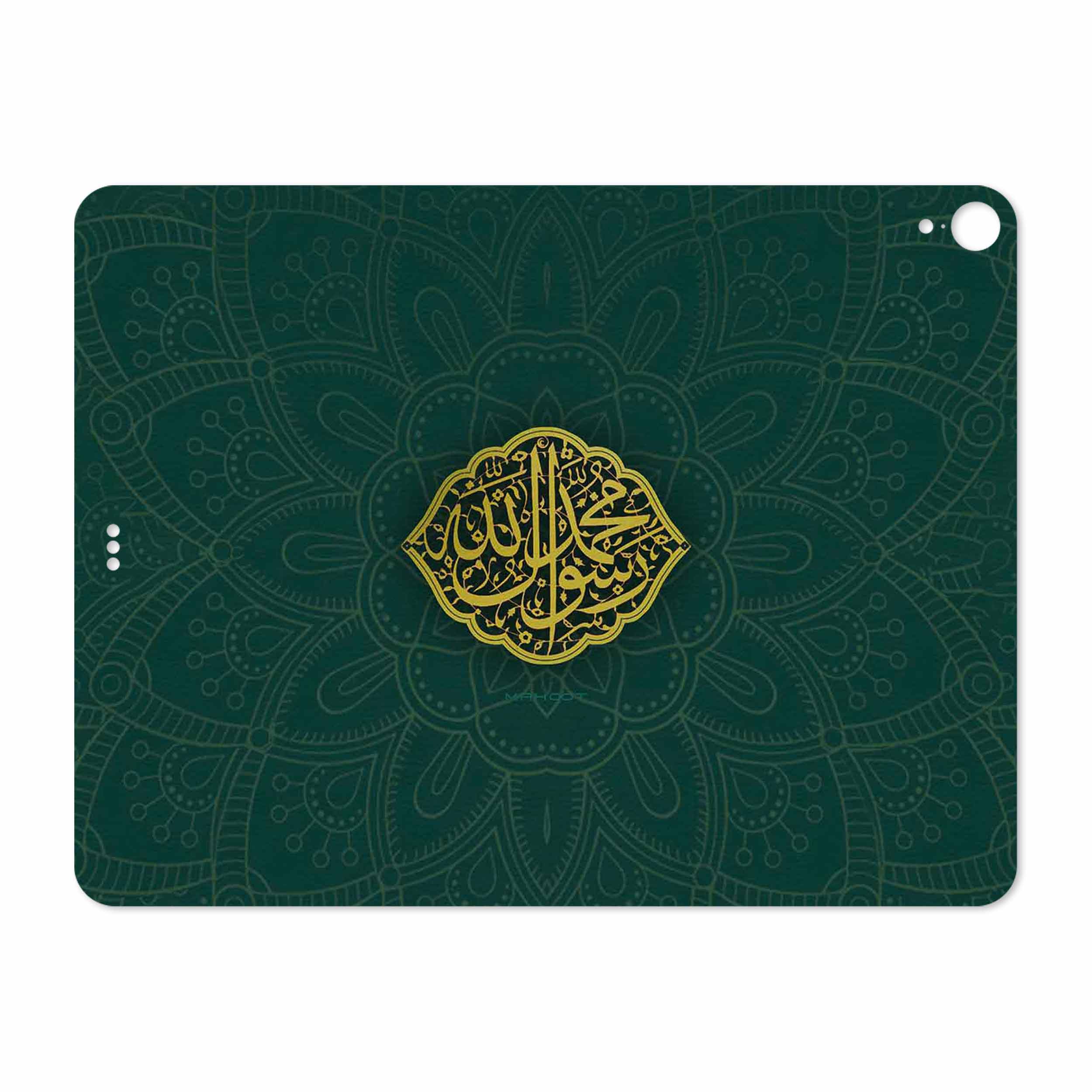 برچسب پوششی ماهوت مدل Mohammad-Rasool-Allah مناسب برای تبلت اپل iPad Pro 12.9 (GEN 3) 2018 A2014